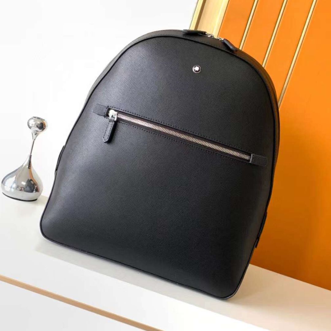 Montblanc Genuine Leather backpack — Mr Lilac Leather