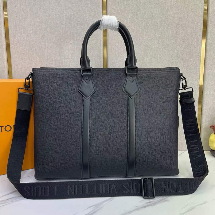 Louis Vuitton Genuine Leather Business Bag