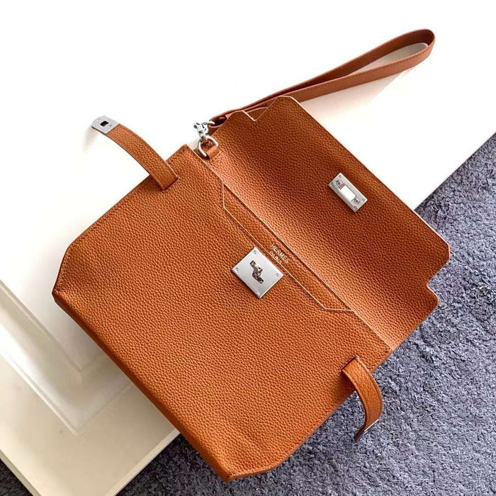 Hermès Genuine  Leather Handbag