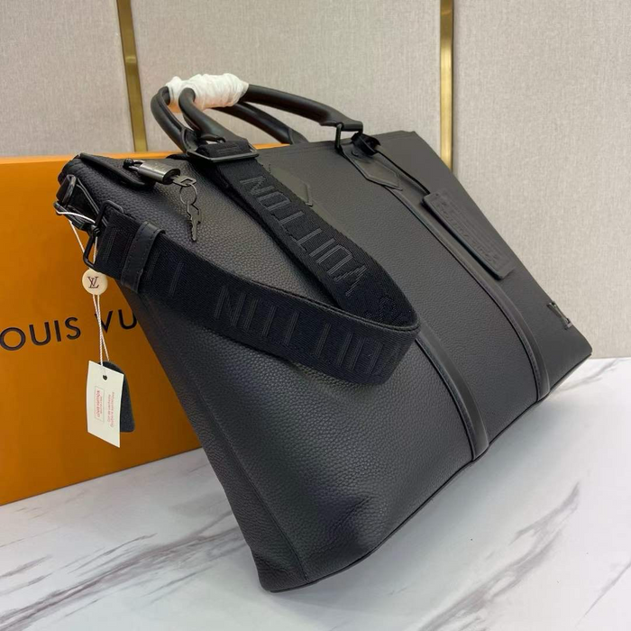 Louis Vuitton Genuine Leather Business Bag