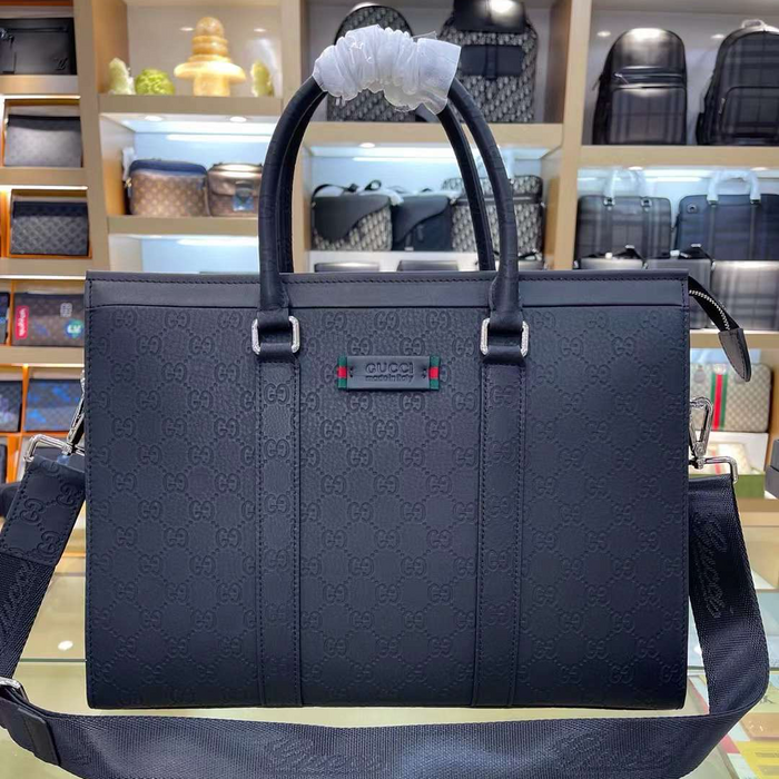 Gucci Genuine Leather Business Bag