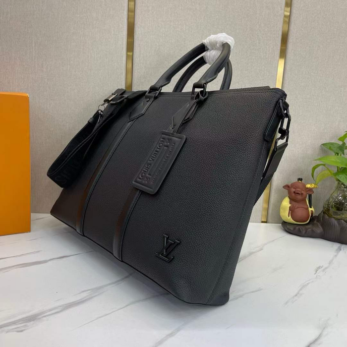 Louis Vuitton Genuine Leather Business Bag