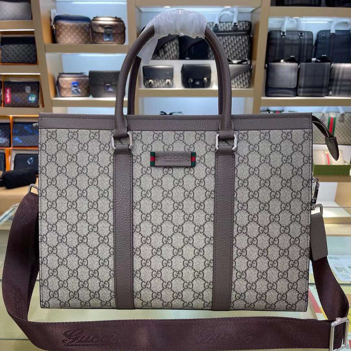 Gucci Genuine Leather Business Bag