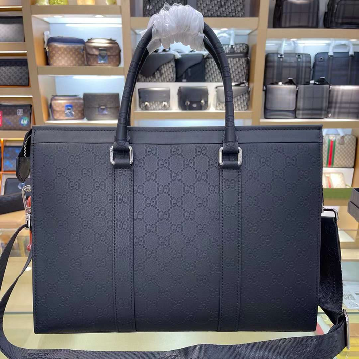 Gucci Genuine Leather Business Bag