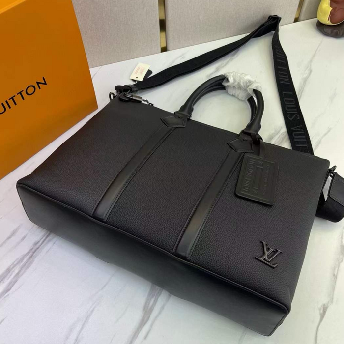 Louis Vuitton Genuine Leather Business Bag