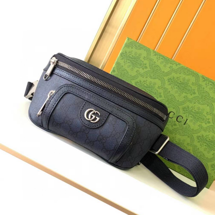 Gucci Genuine Leather Waist Bag