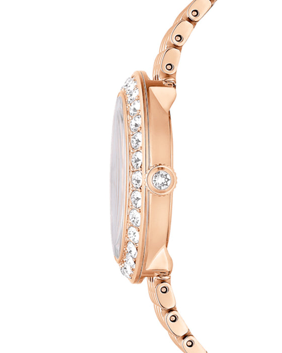 Swarovski Women’s Crystal Bezel Watch – Swiss Made Luxury Timepiece 5672981 - Authentic