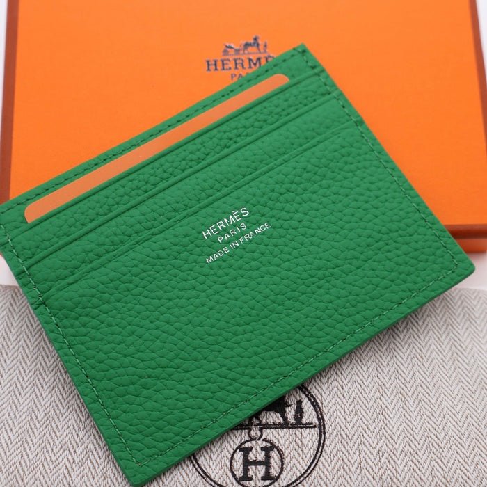 “H” Genuine Leather Men Wallet
