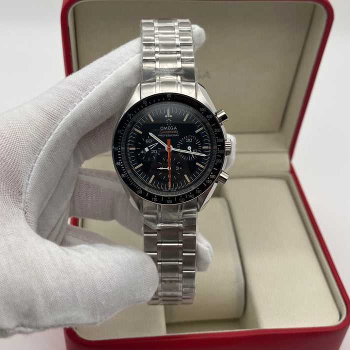 Speedmaster Professional Moonwatch "SpeedyTuesday Ultraman" Steel Black Dial 42mm