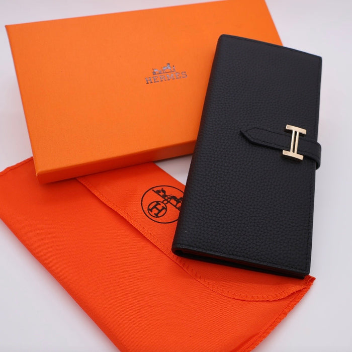 “H” Genuine Leather Women Wallet