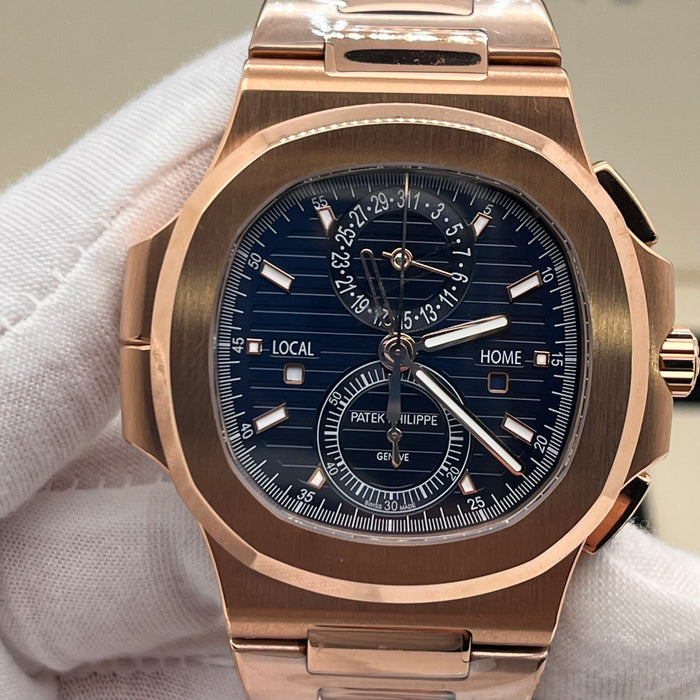 Patek Philippe Nautilus Travel Time Chronograph Swiss Super Clone
