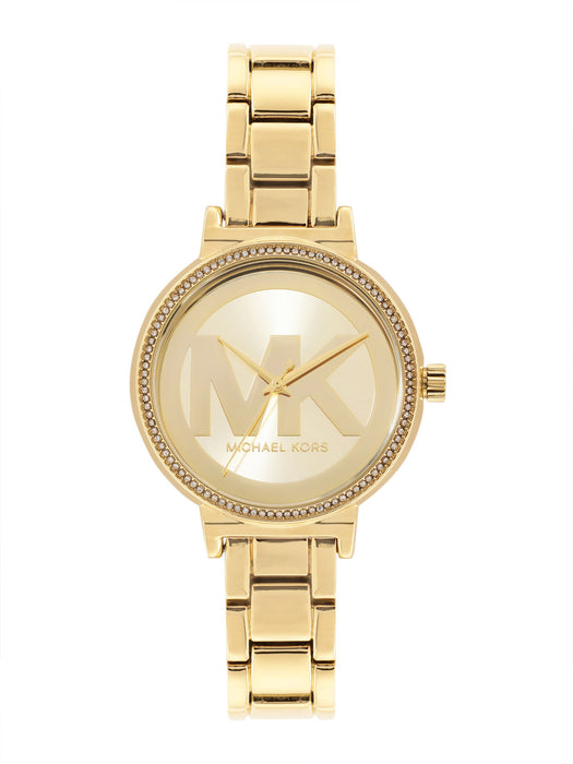 Michael Kors For Women Michael Kors Sofie Embellished Dial Watch Authentic