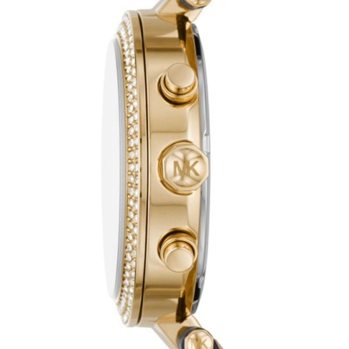 Michael Kors Watch For Women Parker MK6984 With White Dial Polyurethane Chloride Strap Authentic