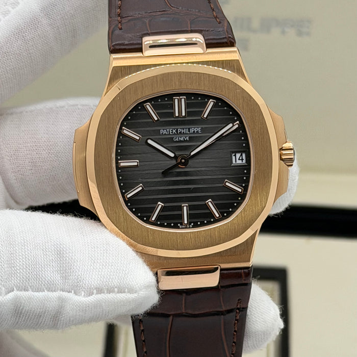 Patek Philippe Nautilus Self-Winding Rose Gold 5711R-001 - Swiss Super Clone