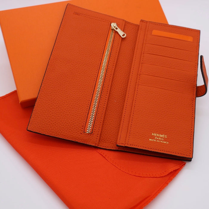 “H” Genuine Leather Women Wallet
