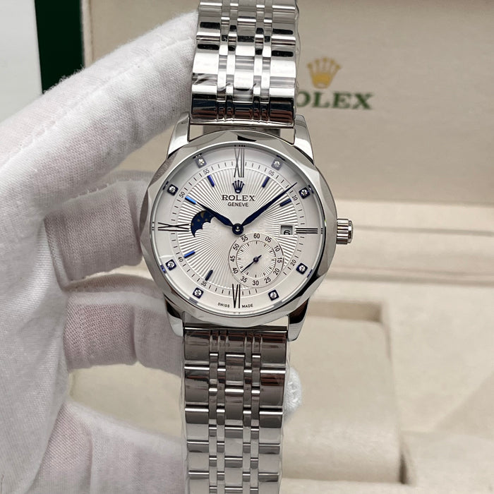 Rolex Cellini Sun & Moon White Dial