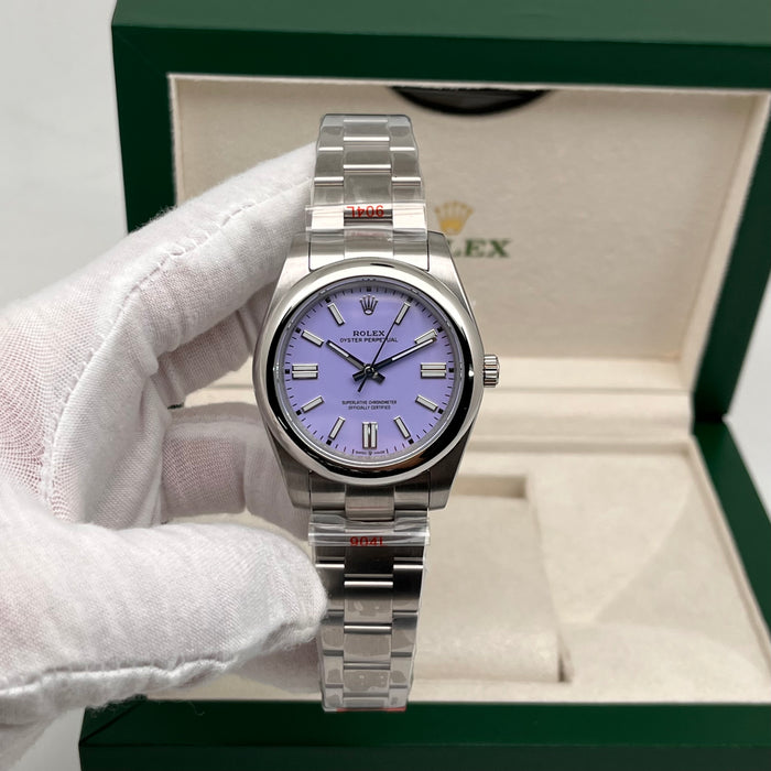 Rolex Oyster Perpetual Lavender Dial (5A+)