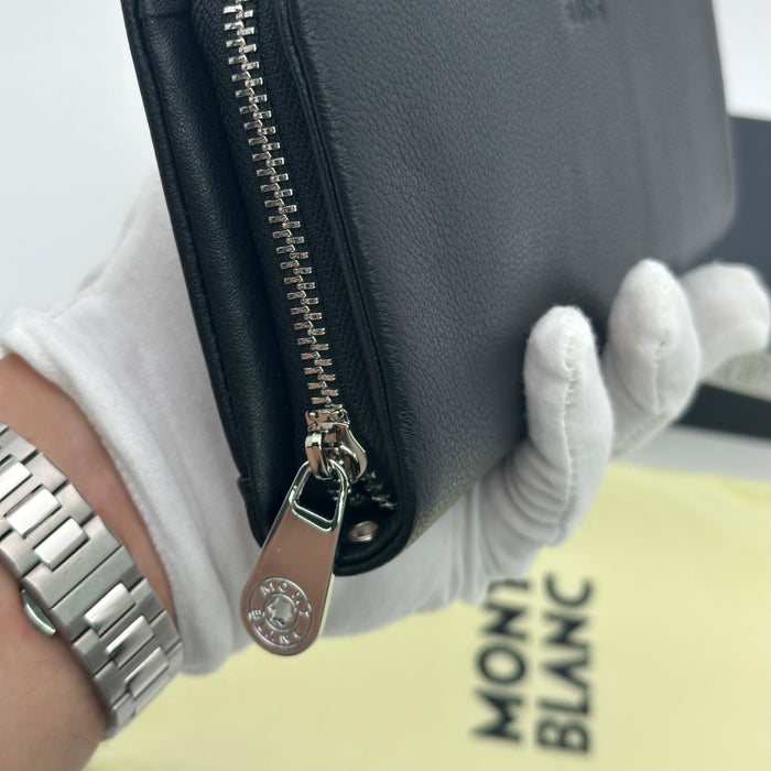 Montblanc Meisterstück Long Wallet Black Real leather. (Montblanc Collection)