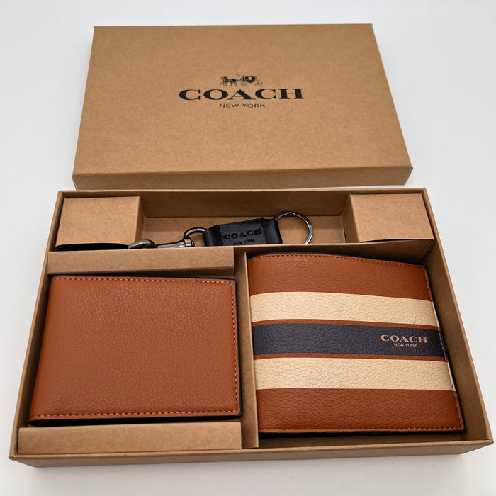 Coach Compact 3-in-1 Wallet Set
