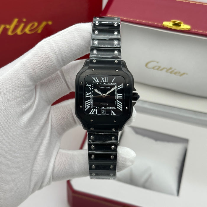 Cartier Santos de Cartier Large Automatic- Stainless Steel