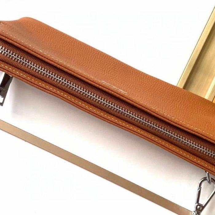 “H” Genuine Leather Handbag