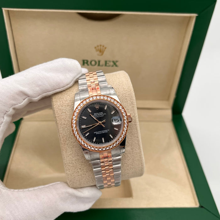 Rolex Datejust 31mm Two Tone Black Dial (5A+)