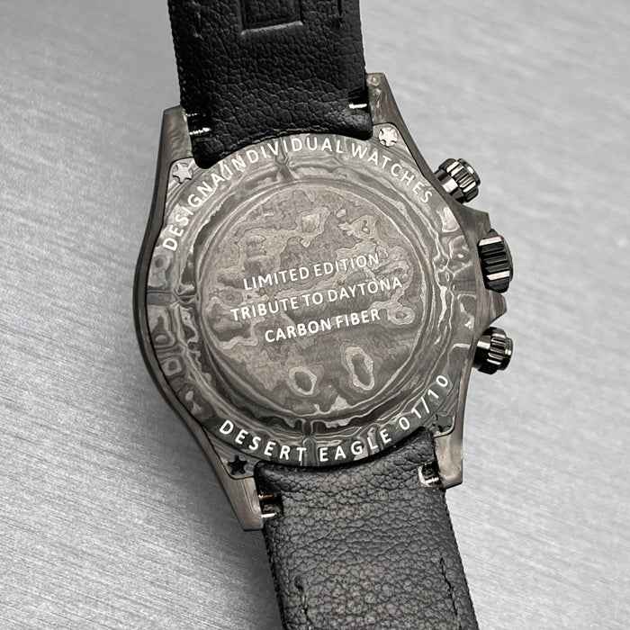 Rolex Daytona DiW Skeleton Carbon edition Swiss Super Clone