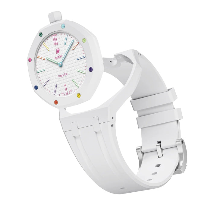 Audemars Piguet x Swatch "Royal Pop" Huit Blanc