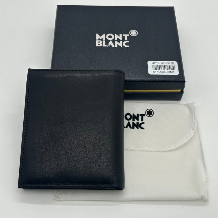 Montblanc Black Leather Wallet (Montblanc Collection)