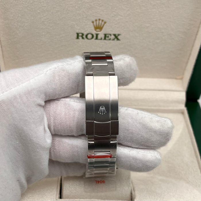 Rolex Oyster Perpetual pistachio Green Dial  (5A+)