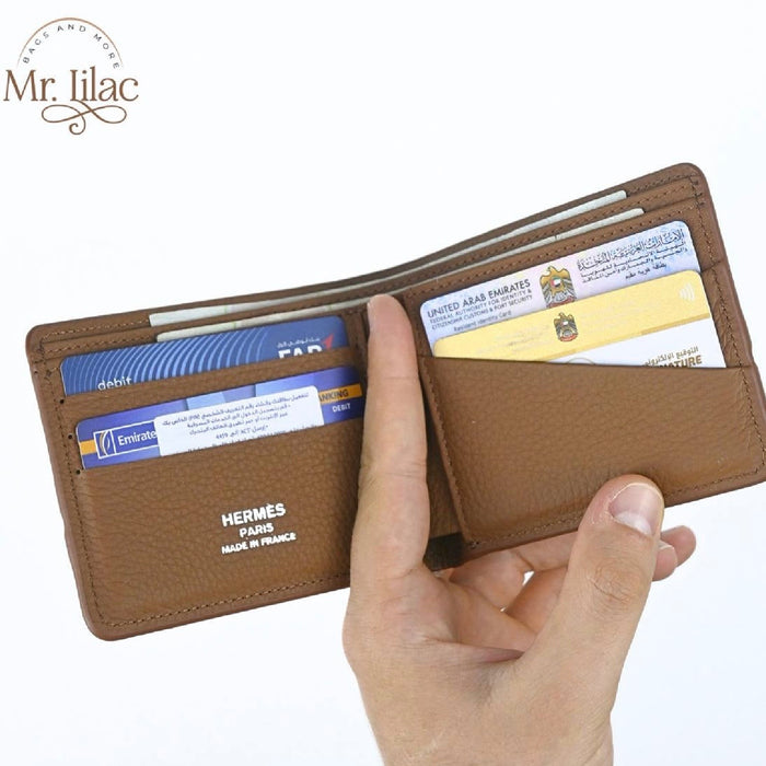“H” Real Leather Wallet