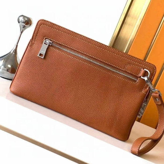 “H” Genuine Leather Handbag