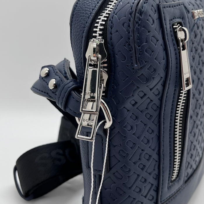 Hugo Boss Navy Blue Crossbody Bag (Boss Collection)