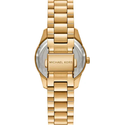 Michael Kors Lexington 32mm Gold-Tone Watch Mk4982 Authentic