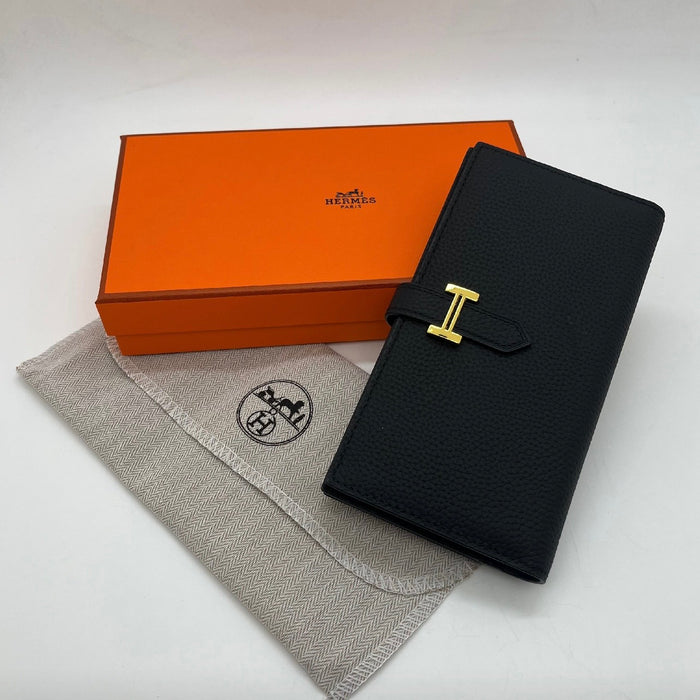 “H” Genuine Leather Women Wallet