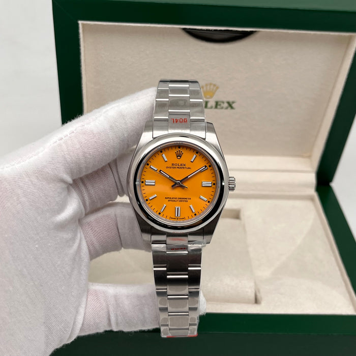Rolex Oyster Perpetual Yellow Dial (5A+)