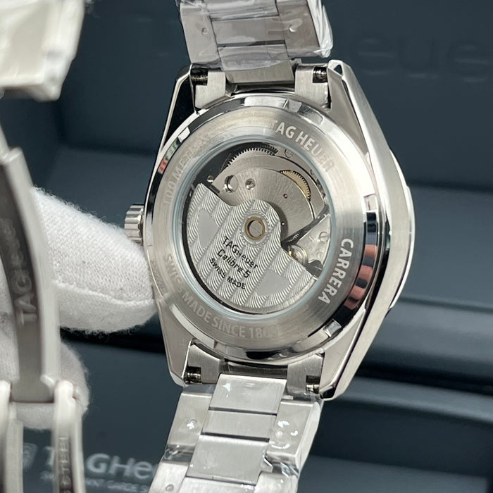 TAG Heuer Carrera Calibre 5 Automatic Blue Dial Day-Date 41MM