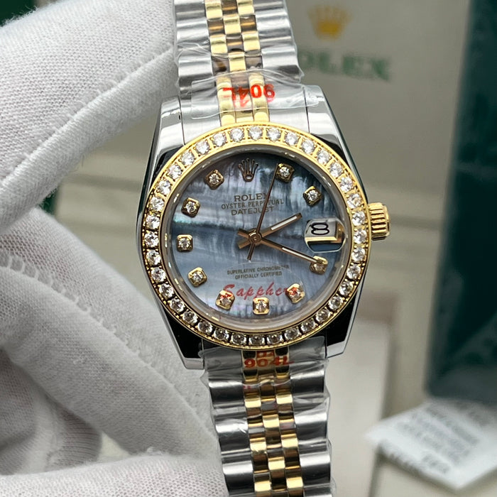 Rolex Lady Datejust Two-Tone Sapphire Dial 31MM - Jubilee Bracelet (5A+)