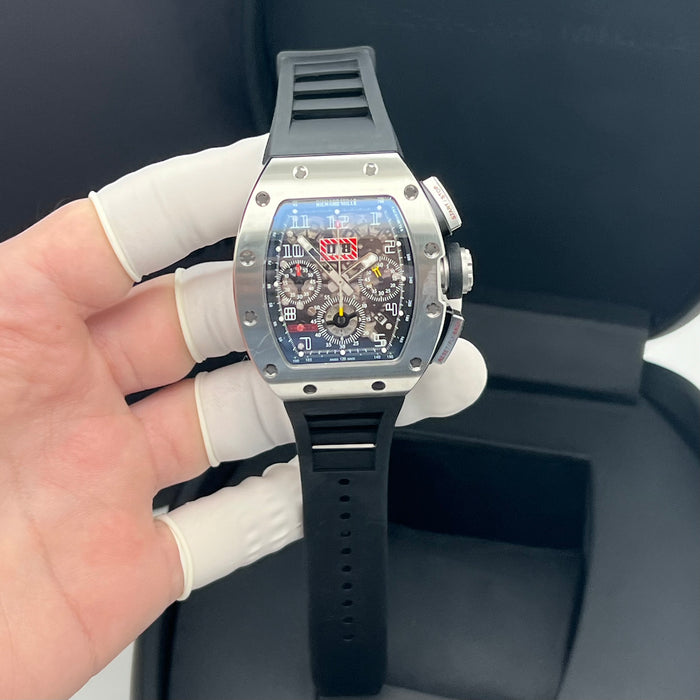 Richard Mille RM011FM Flyback Chronograph Titanium – Swiss Super Clone Automatic Skeleton Watch