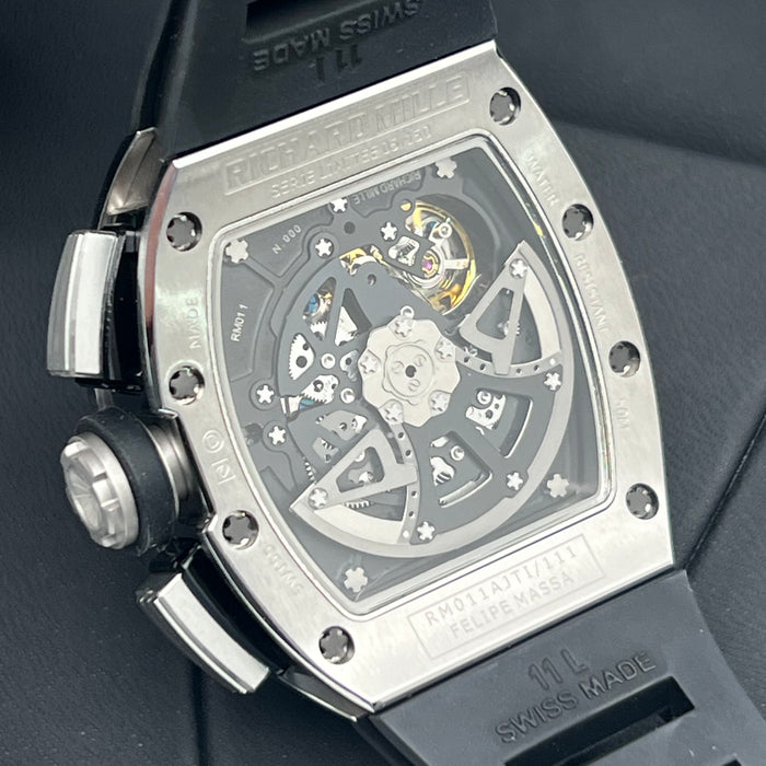 Richard Mille RM011FM Flyback Chronograph Titanium – Swiss Super Clone Automatic Skeleton Watch