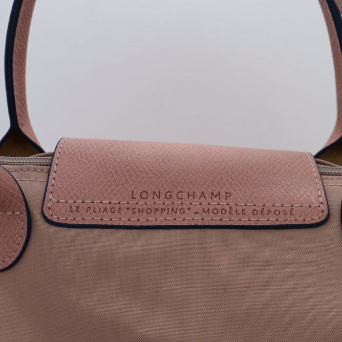 Longchamp Le Pliage Original Top Handle Bag Taupe – Foldable Nylon
