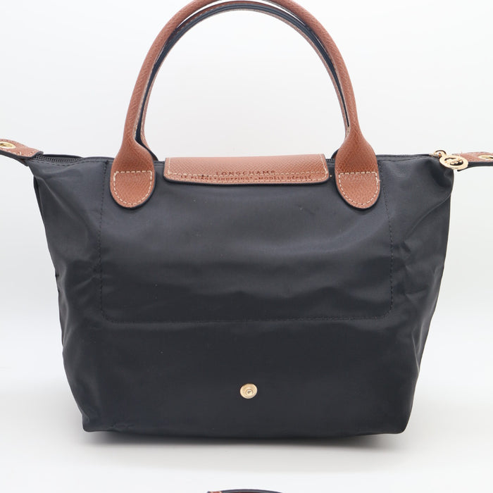 Longchamp Le Pliage Original Top Handle Bag Taupe – Foldable Nylon