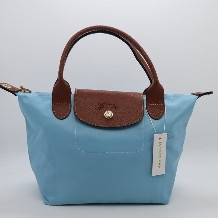 Longchamp Le Pliage Original Top Handle Bag Taupe – Foldable Nylon