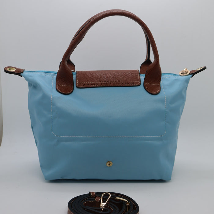 Longchamp Le Pliage Original Top Handle Bag Taupe – Foldable Nylon