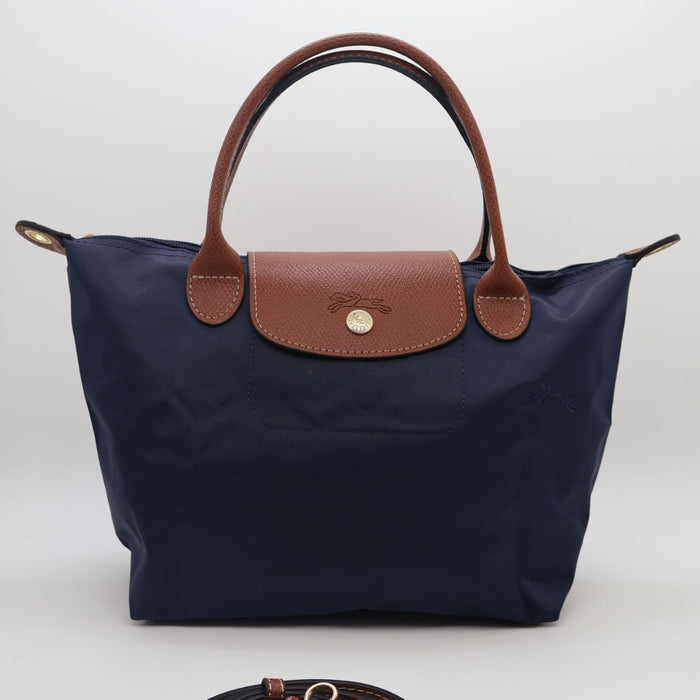 Longchamp Le Pliage Original Top Handle Bag Taupe – Foldable Nylon