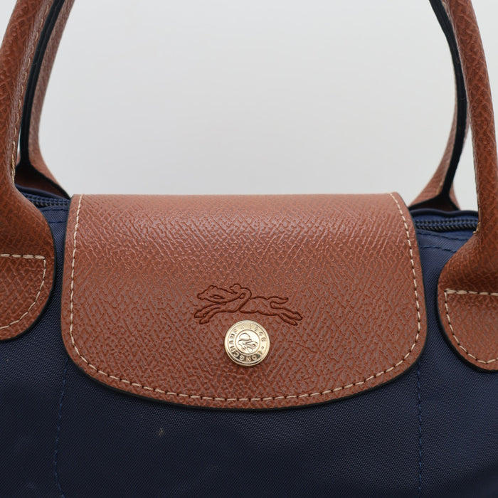 Longchamp Le Pliage Original Top Handle Bag Taupe – Foldable Nylon