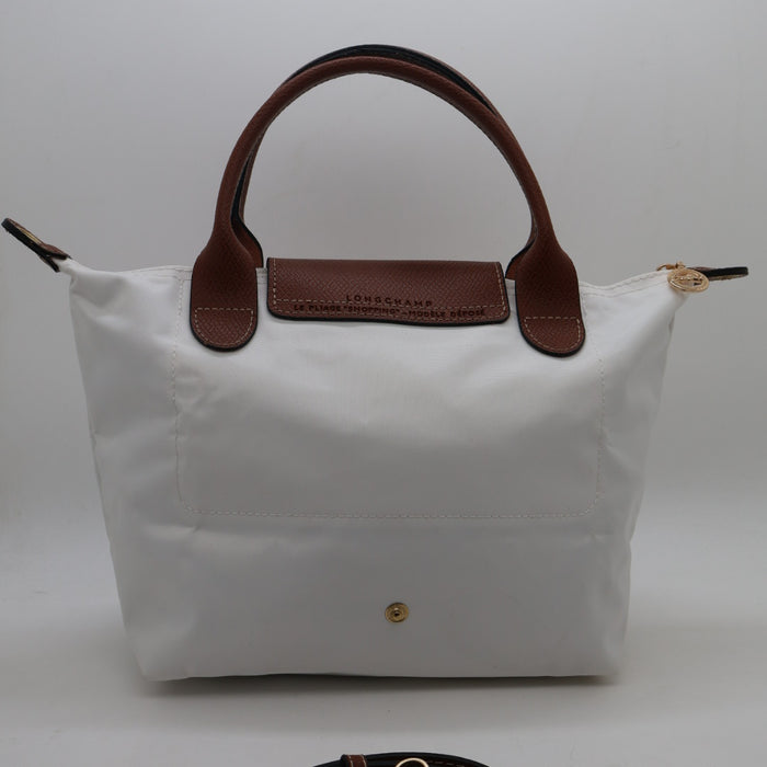 Longchamp Le Pliage Original Top Handle Bag Taupe – Foldable Nylon