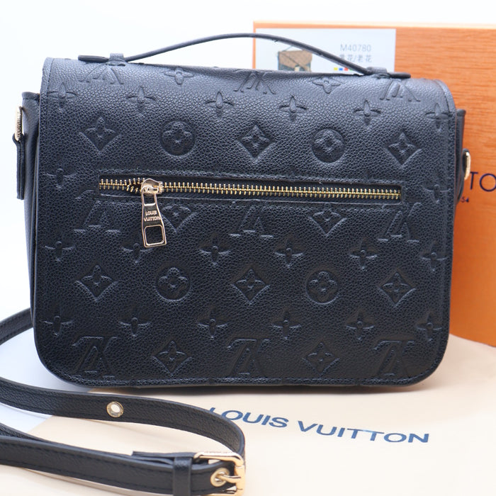 Louis Vuitton Pochette Métis in Monogram Canvas with Gold S-Lock Closure