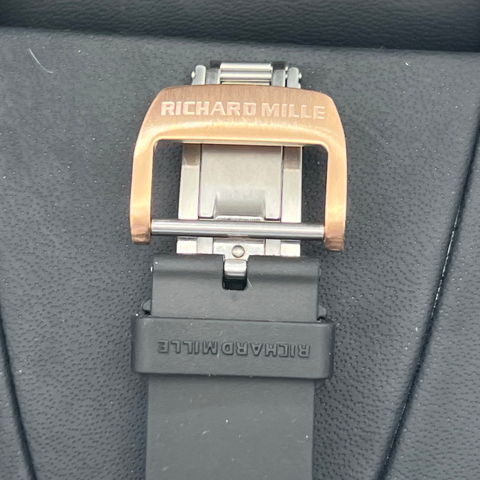 Richard Mille RM88 Smiley Art Skeleton Watch – White Ceramic & Black Strap | Swiss Super Clone Automatic