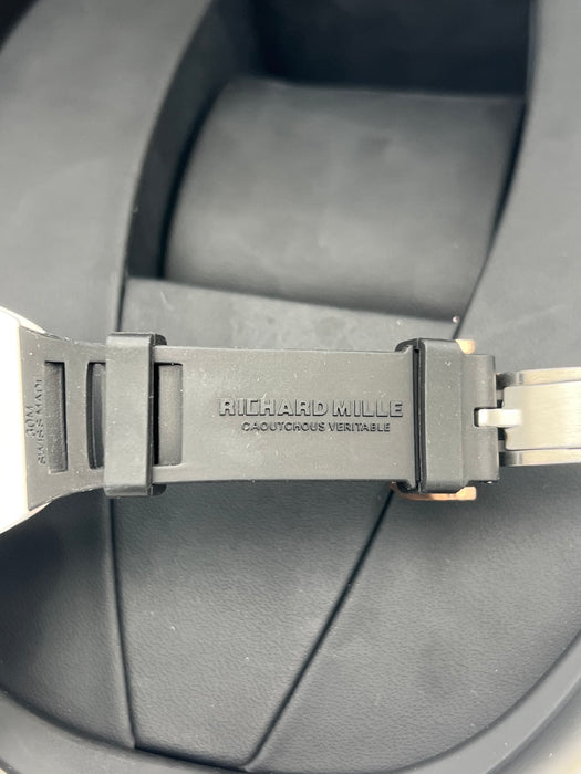 Richard Mille RM88 Smiley Art Skeleton Watch – White Ceramic & Black Strap | Swiss Super Clone Automatic